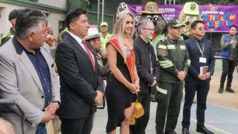 Seguridad Carnaval Oruro 2026